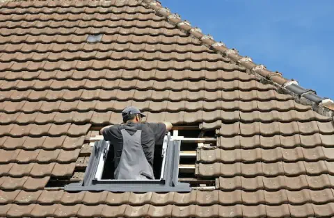 Pose de velux à Corronsac